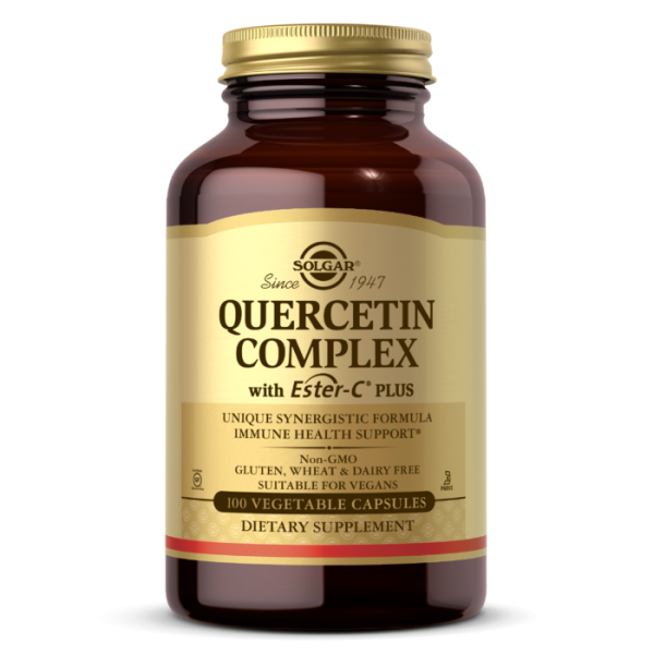 Solgar Quercetin Complex with Ester C Plus Vegetable Capsules