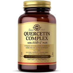 Solgar Quercetin Complex with Ester C Plus Vegetable Capsules Solgar Quercetin Complex with Ester C Plus Vegetable Capsules