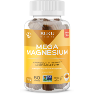 SUKU Vitamins Mega Magnesium Gummies 50s SUKU Vitamins Mega Magnesium Gummies 50s