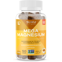 SUKU Vitamins Mega Magnesium Gummies 50s SUKU Vitamins Mega Magnesium Gummies 50s