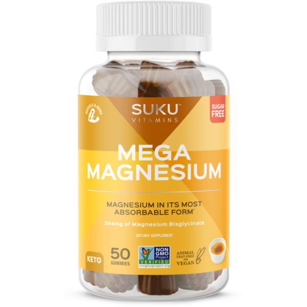SUKU Vitamins Mega Magnesium Gummies 50s