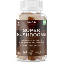 SUKU Vitamins Super Mushroom Gummies 50s SUKU Vitamins Super Mushroom Gummies 50s