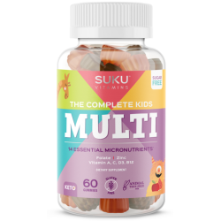 SUKU Vitamins The Complete Kids Multi Gummies 60s SUKU Vitamins The Complete Kids Multi Gummies 60s