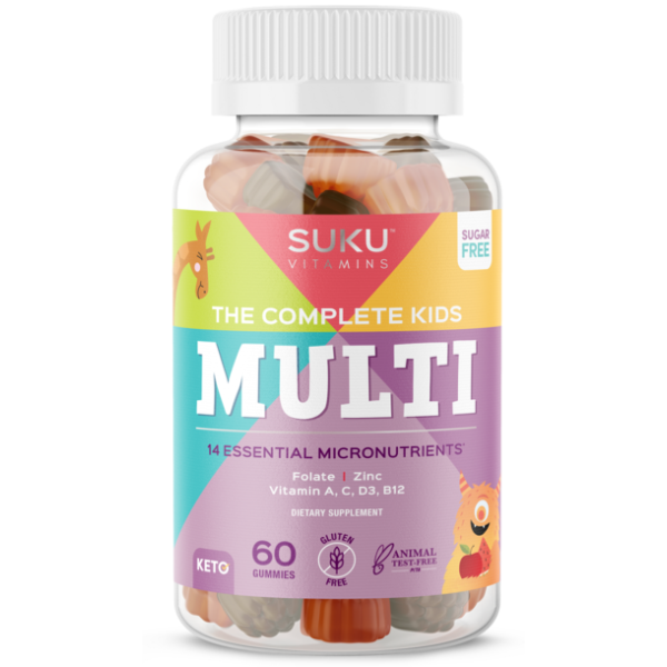 SUKU Vitamins The Complete Kids Multi Gummies 60s