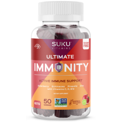 SUKU Vitamins Ultimate Immunity Gummies 50s SUKU Vitamins Ultimate Immunity Gummies 50s