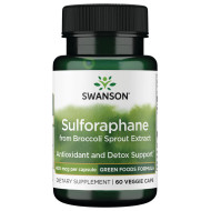 Swanson Sulforaphane Broccoli Sprout Extract 400mcg 60 Capsules