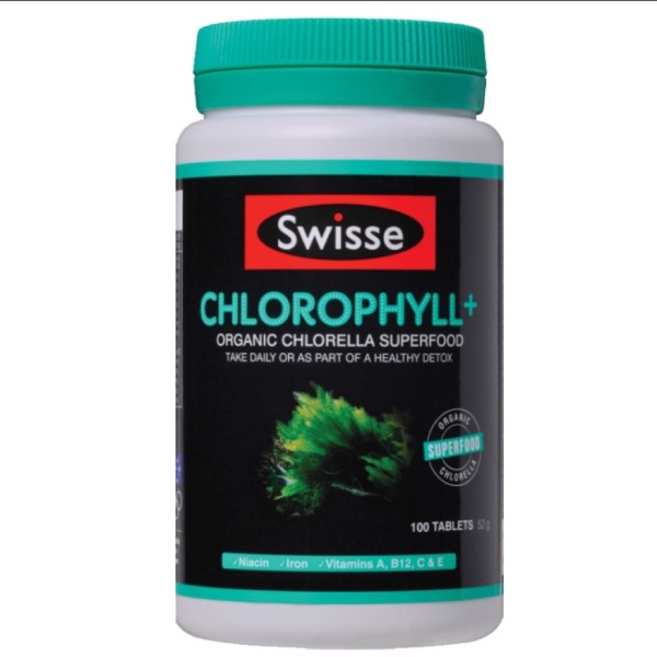Swisse High Strength Chlorophyll+ 100 Tablets