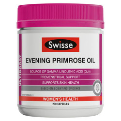 Swisse Ultiboost Evening Primrose Oil EPO 200 Capsules Swisse Ultiboost Evening Primrose Oil EPO 200 Capsules