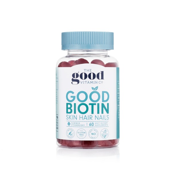 The Good Vitamin Co Good Biotin Skin Hair Nails Adult 60 Soft Chews
