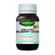 Thompson's Bilberry 12000mg One A Day 60 Capsules  Thompson's Bilberry 12000mg One A Day 60 Capsules