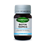 Thompson's Biotin 150mcg 100 Tablets Thompson's Biotin 150mcg 100 Tablets