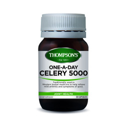 Thompson's Celery 5000mg One A Day 30 Capsules Thompson's Celery 5000mg One A Day 30 Capsules
