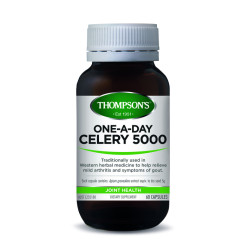 Thompson's Celery 5000mg One A Day 60 Capsules  Thompson's Celery 5000mg One A Day 60 Capsules