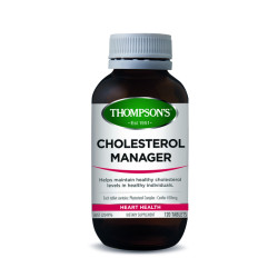 Thompson's Cholesterol Manager 120 Tablets  Thompson's Cholesterol Manager 120 Tablets