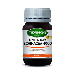 Thompson's Echinacea 4000mg One A Day 30 Tablets Thompson's Echinacea 4000mg One A Day 30 Tablets