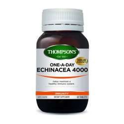 Thompson's Echinacea 4000mg One A Day 60 Tablets  Thompson's Echinacea 4000mg One A Day 60 Tablets
