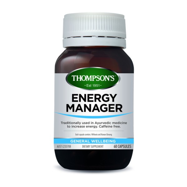 Thompson's Energy Manager 60 Capsules