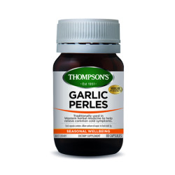 Thompson's Garlic Perles 80 Capsules Thompson's Garlic Perles 80 Capsules