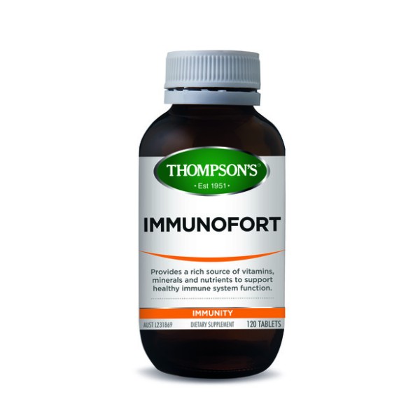 Thompson's Immunofort One A Day 120 Tablets 