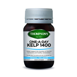 Thompson's Kelp 1400mg One A Day 60 Tablets Thompson's Kelp 1400mg One A Day 60 Tablets