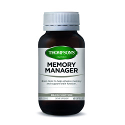 Thompson's Memory Manager 60 Capsules  Thompson's Memory Manager 60 Capsules