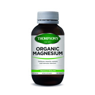Thompson's Organic Magnesium 120 Tablets  Thompson's Organic Magnesium 120 Tablets