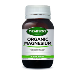Thompson's Organic Magnesium 50 Tablets  Thompson's Organic Magnesium 50 Tablets