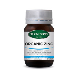 Thompson's Organic Zinc 80 Tablets  Thompson's Organic Zinc 80 Tablets
