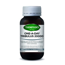 Thompson's Tribulus 20000mg One A Day 60 Capsules  Thompson's Tribulus 20000mg One A Day 60 Capsules