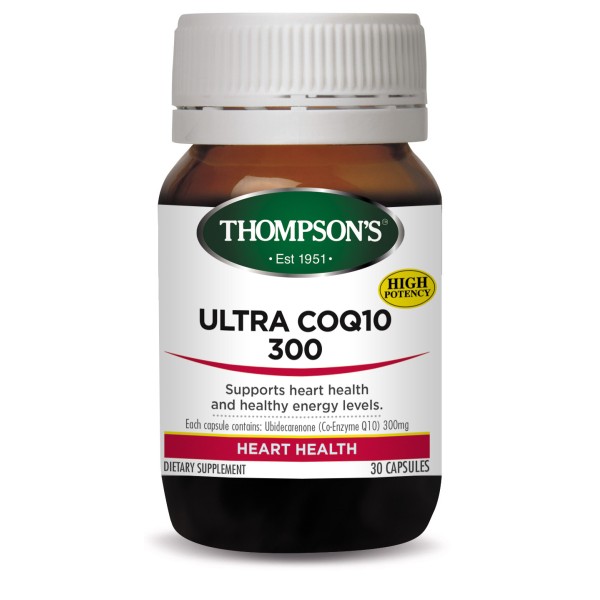 Thompson's Ultra CoQ10 300mg 30 Capsules