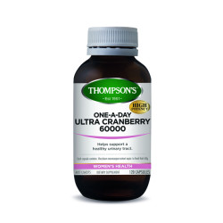 Thompson's Ultra Cranberry One A Day 60000mg 120 Capsules Thompson's Ultra Cranberry One A Day 60000mg 120 Capsules