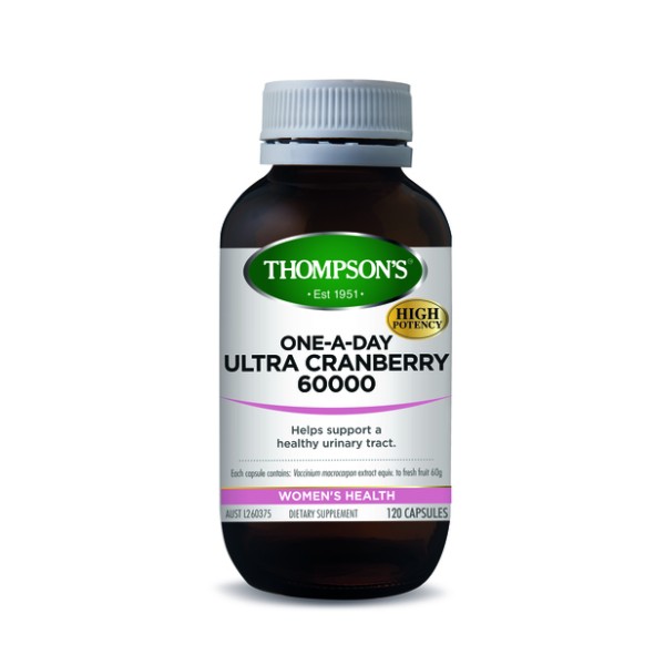 Thompson's Ultra Cranberry One A Day 60000mg 120 Capsules