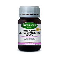 Thompson's Ultra Cranberry One A Day 60000mg 30 Capsules Thompson's Ultra Cranberry One A Day 60000mg 30 Capsules