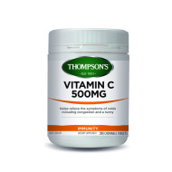Thompson's Vitamin C 500mg Chewable 200 Tablets  Thompson's Vitamin C 500mg Chewable 200 Tablets