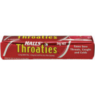 Halls Throaties Original Stick 34g 9 Lozenges Halls Throaties Original Stick 34g 9 Lozenges