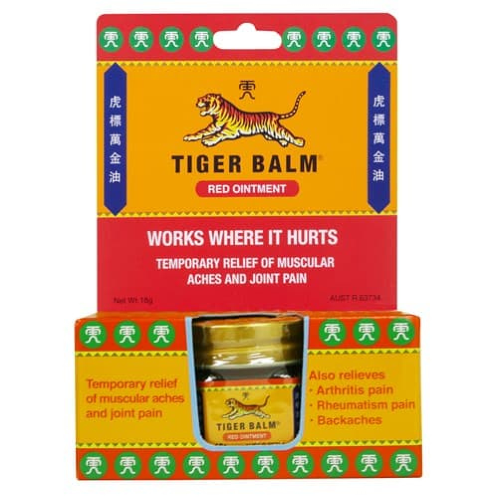 Tiger Balm Red Ointment 18g - HealthPorter