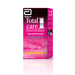 Total Care 1 Contact Lens Solution 100ml - Hard/Gas Lenses Total Care 1 Contact Lens Solution 100ml - Hard/Gas Lenses