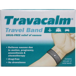 Travacalm Travel Band One Pair Of Wrist Bands Travacalm Travel Band One Pair Of Wrist Bands