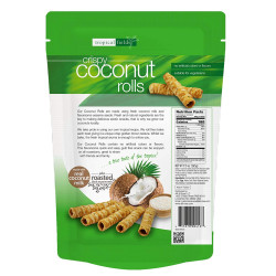 Tropical Fields Crispy Coconut Rolls 285g Tropical Fields Crispy Coconut Rolls 285g