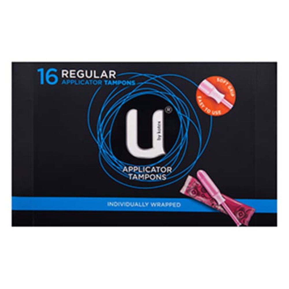 U By Kotex Regular Applicator Tampons 16s HealthPorter