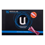 U By Kotex Regular Applicator Tampons 16s U By Kotex Regular Applicator Tampons 16s