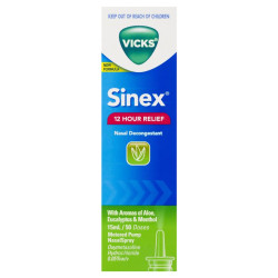 Vicks Sinex Aloe Nasal Spray 15ml Vicks Sinex Aloe Nasal Spray 15ml