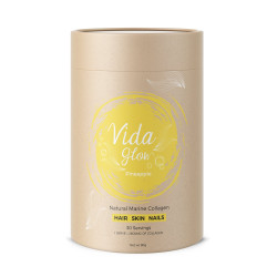 Vida Glow Natural Marine Collagen Pineapple 30 x 3g Sachets Vida Glow Natural Marine Collagen Pineapple 30 x 3g Sachets