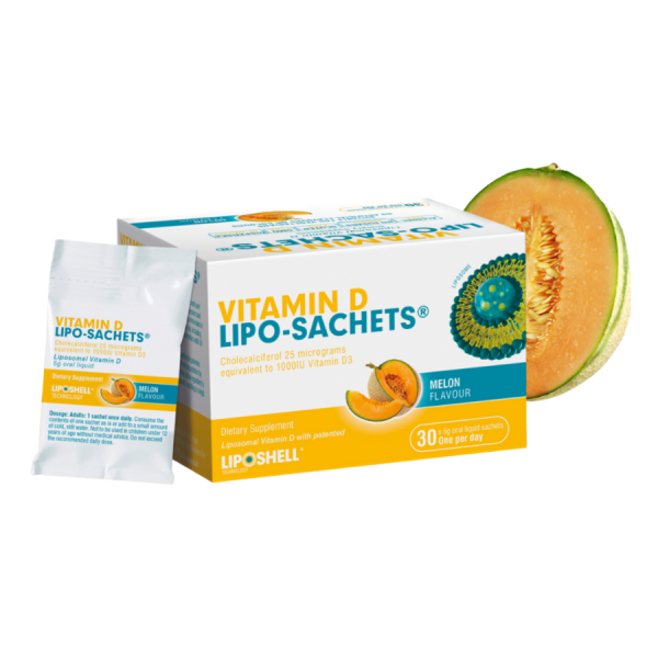 Vitamin D Lipo Sachets 1000IU 30 Sachets
