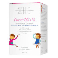 WHC QuattrO3 + PS Omega 3 Fish Oil for Children 60 Softgels