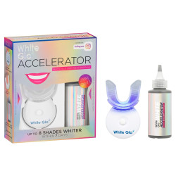 White Glo Teeth Whitening Accelerator Blue Light Kit White Glo Teeth Whitening Accelerator Blue Light Kit