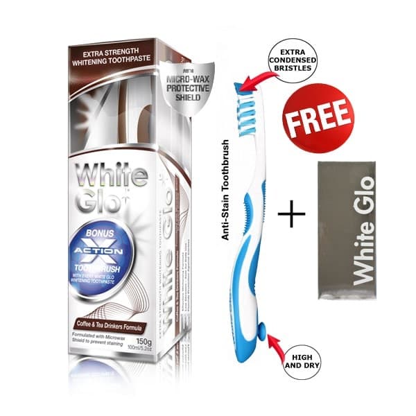 White Glo Coffee & Tea Drinkers Formula Toothpaste 150g