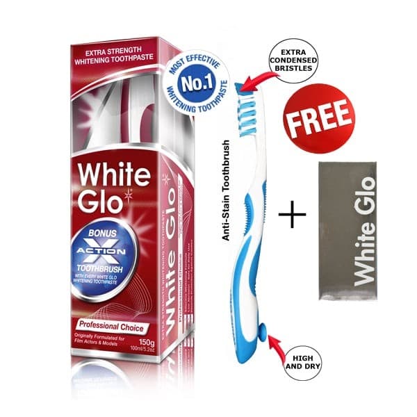 White Glo Professional Choice Toothpaste 150g