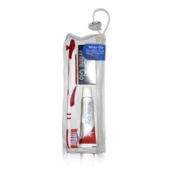 White Glo Travellers Kit Toothbrush & Toothpaste White Glo Travellers Kit Toothbrush & Toothpaste