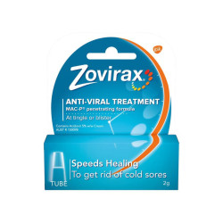 Zovirax Cold Sore Cream Tube 2g Zovirax Cold Sore Cream Tube 2g